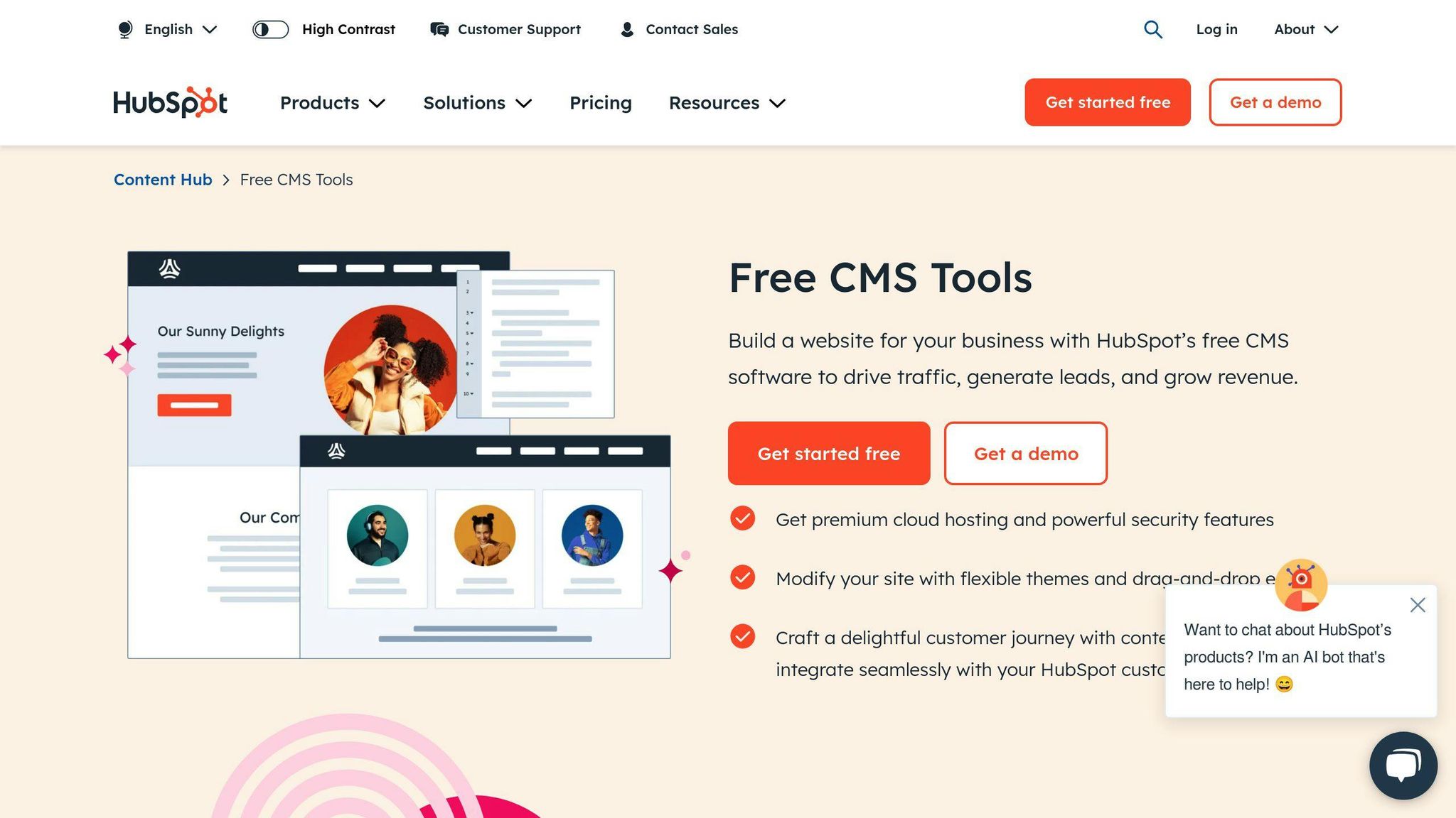 HubSpot CMS