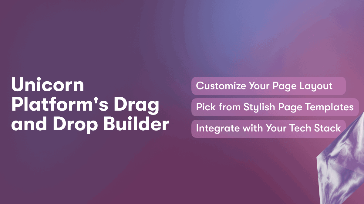 Create high-converting landing pages in minutes with our AI landing page generator. Our unicorn platform uses machine learning to build landing pages for your business that convert.